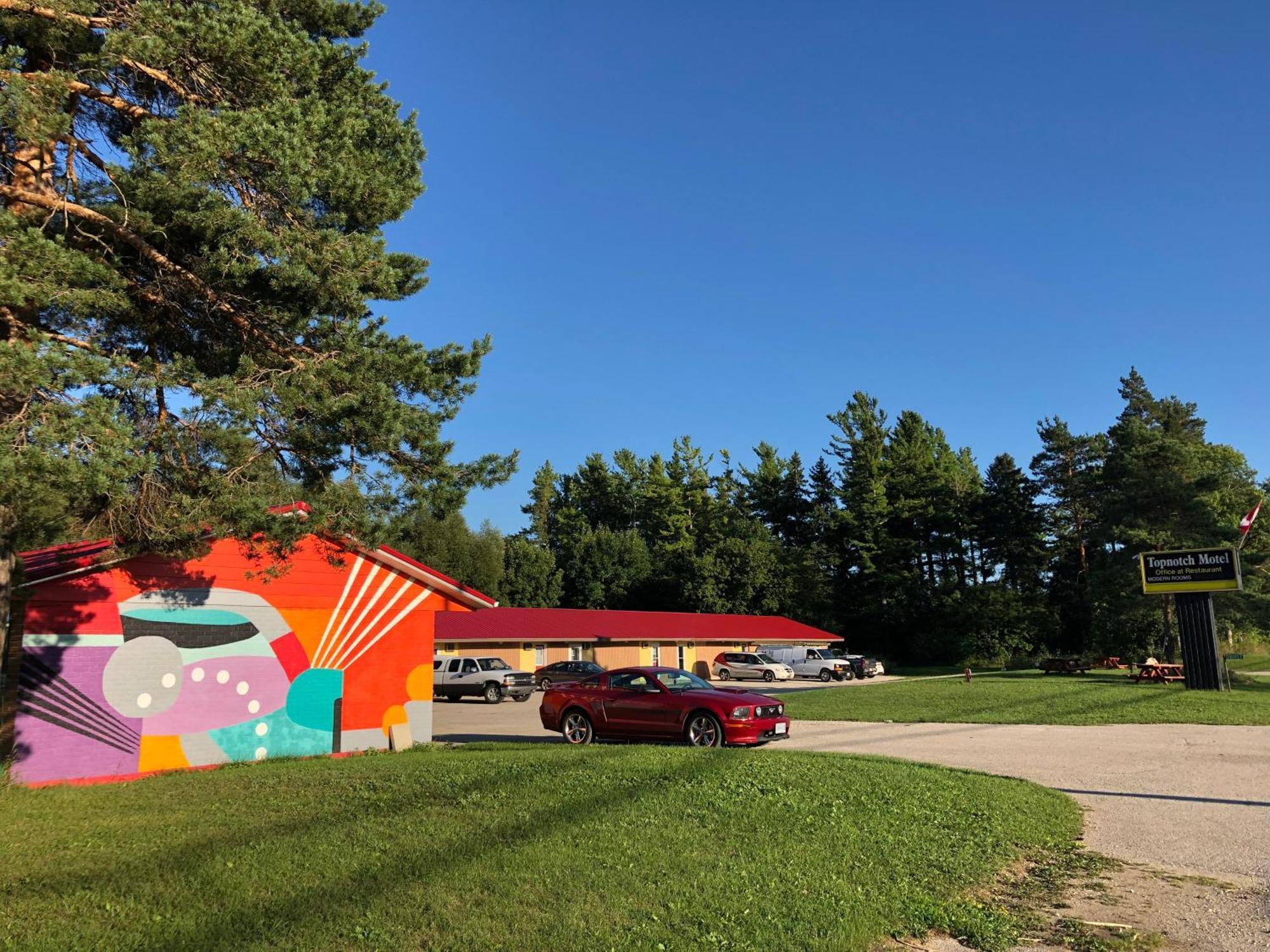 Top Notch Motel Wiarton Exterior foto